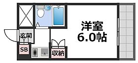 ネオコート天王寺  ｜ 大阪府大阪市天王寺区北河堀町（賃貸マンション1K・3階・16.20㎡） その2