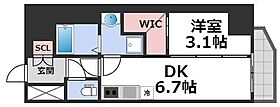 ＭELDIA CREST 桜ノ宮 Kirsch  ｜ 大阪府大阪市都島区中野町4丁目（賃貸マンション1DK・12階・27.23㎡） その2