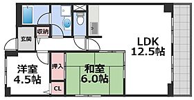 メゾンパルフェート  ｜ 大阪府東大阪市川俣1丁目（賃貸マンション2LDK・2階・56.13㎡） その2