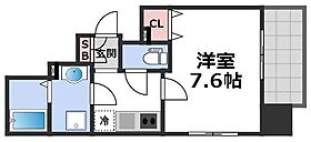 Amabile森之宮(アマービレ森之宮)  ｜ 大阪府大阪市東成区中道1丁目2-29（賃貸マンション1K・2階・25.43㎡） その2