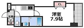 LUXE長田  ｜ 大阪府東大阪市長田西4丁目（賃貸マンション1K・6階・24.79㎡） その2