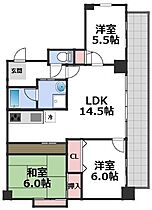 メゾン日月  ｜ 大阪府大阪市中央区瓦屋町1丁目14-3（賃貸マンション3LDK・4階・68.66㎡） その2