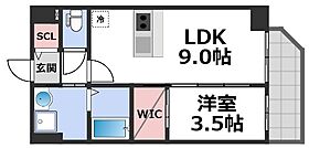 プレサンス新深江ディレット  ｜ 大阪府東大阪市足代北1丁目（賃貸マンション1LDK・14階・32.79㎡） その2