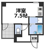 ロネスタ新今里  ｜ 大阪府大阪市生野区新今里2丁目（賃貸マンション1R・1階・20.76㎡） その2