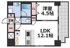 スプランディッド阿倍野  ｜ 大阪府大阪市阿倍野区王子町1丁目（賃貸マンション1LDK・13階・40.25㎡） その2