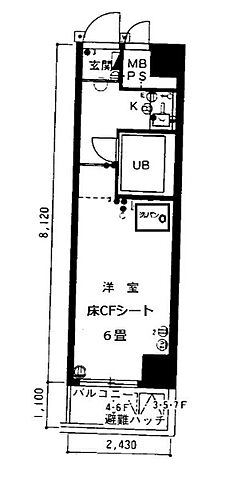 間取り 外神田永谷タウンプラザ 3階/-