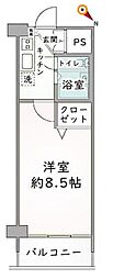 間取図画像 1K