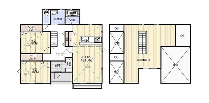 間取り ＼自然素材の家/泉区小角　ひらや