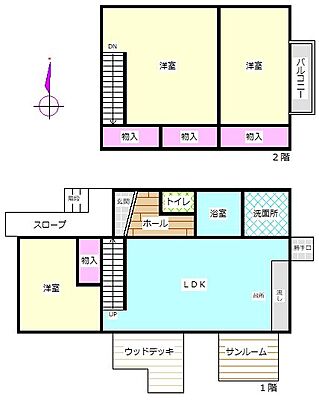 間取り 泉区住吉台西　中古戸建