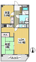 ヴァン・ベール・大泉 0207 ｜ 東京都練馬区大泉学園町3丁目4-51（賃貸マンション2LDK・2階・56.65㎡） その2