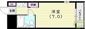 スラン76  ｜ 兵庫県西宮市若草町2丁目8-23（賃貸マンション1R・1階・18.00㎡） その2