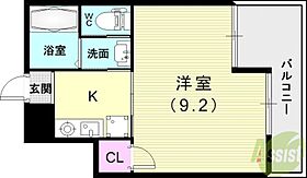 兵庫県西宮市上ケ原八番町10-19（賃貸アパート1K・1階・24.00㎡） その2