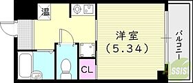 レジェンド西宮  ｜ 兵庫県西宮市戸田町1-24（賃貸マンション1K・6階・18.14㎡） その2