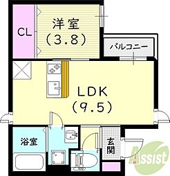 フェリオ鳴尾 1階