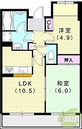 白鷹苦楽園マンション 4階