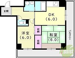 アモル甲東園 5階