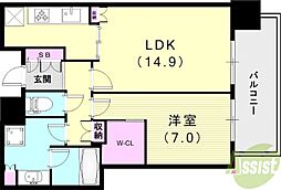 ジオタワー宝塚南口グランレジスSouth 4階/-