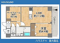 間取図画像 1SLDK