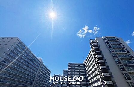 ■バルコニーからの眺望です!■南向きで陽当り良好!毎日のお洗濯も快適です!