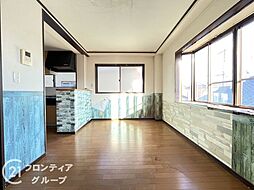 城陽市寺田北山田　中古一戸建て 3LDKのリビング/ダイニング