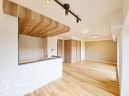 ユニ・アルス洛西プレジオ　中古マンション 3LDKのリビング/ダイニング