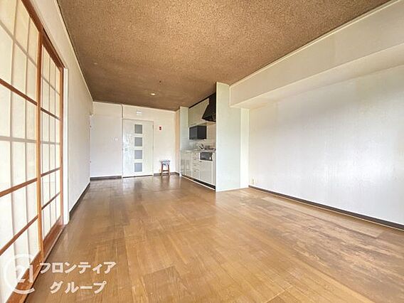 オープンな空間...