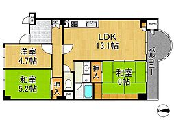 間取図画像 3LDK