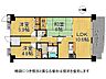 間取り：6階の眺望が魅力の3ＬＤＫの間取りです