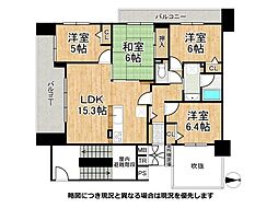 パデシオン京都駅北 4LDKの間取図画像