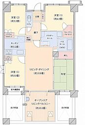 グランシティ豊田 4LDKの間取図画像