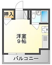 大阪府門真市中町7-9（賃貸マンション1R・3階・18.90㎡） その2