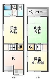 大阪モノレール 大日駅 徒歩19分