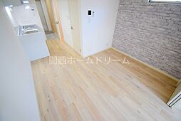 京阪本線 萱島駅 徒歩5分の賃貸アパート 3階1LDKのリビング/ダイニング