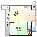 ヨドガワコーポ4階4.5万円