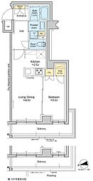 ＲＥＳＩＤＥＮＣＥ　ＫＯＥＮＪＩ 3階1LDKの間取り