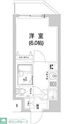 Verona武蔵関Lusso 7階1Kの間取り