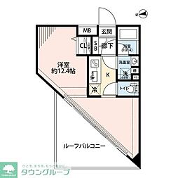 間取図画像 ワンルーム