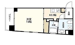プロスペクト荻窪 1Kの間取図画像