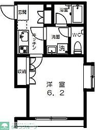 TRYTERRACE 1Kの間取図画像