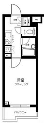 ルーブル荻窪伍番館 1Kの間取図画像