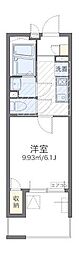 レオネクスト東小金井 1Kの間取図画像