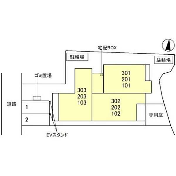 D-residence茨木水尾 301号室｜大阪府茨木市水尾１丁目(賃貸アパート2LDK・3階・62.43㎡)の写真 その14