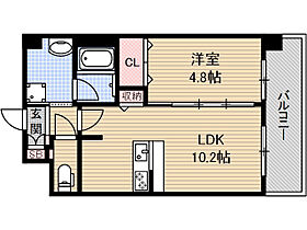 スプランディッド茨木天王 203号室 ｜ 大阪府茨木市天王１丁目（賃貸マンション1LDK・2階・37.34㎡） その2