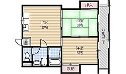五十鈴ハイツ　西館 2階