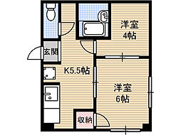 オプス正雀 1階/101号室