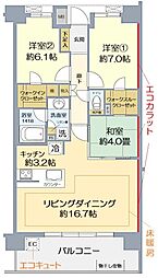 間取図画像 3LDK