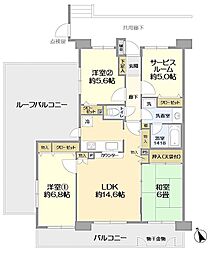 間取図画像 3SLDK