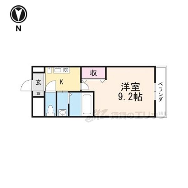 ネオパレス亀岡 608｜京都府亀岡市大井町並河２丁目(賃貸マンション1K・5階・26.10㎡)の写真 その2