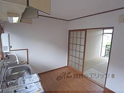 谷ヶ辻ハイツ 202 2階2DKのリビング/ダイニング