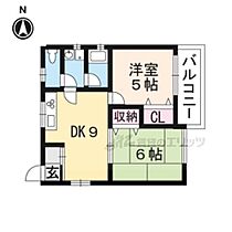 ビビエンダ山下C棟 1F ｜ 京都府亀岡市下矢田町（賃貸アパート2LDK・1階・46.00㎡） その2